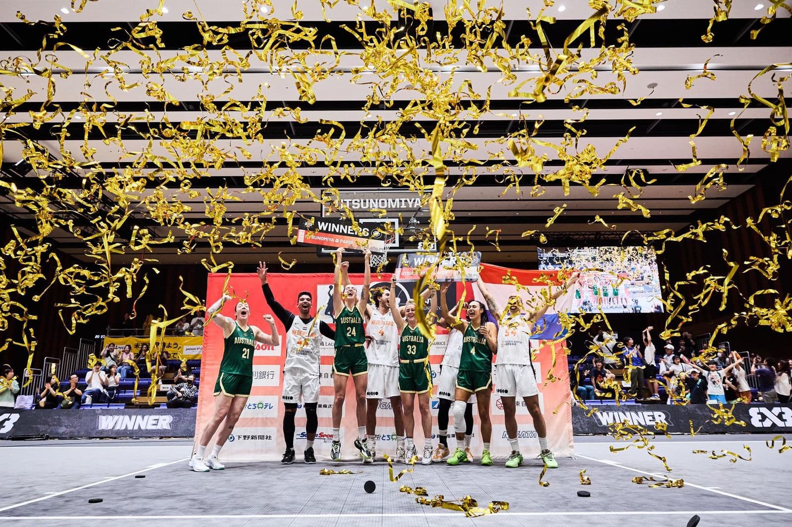 ПАРИС 2024: 3х3 сагсан бөмбөгөөр Нидерланд, Австрали олимпын эрхээ авчээ